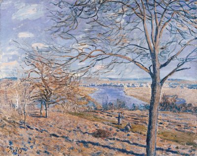 Banks of the Loing by Alfred Sisley